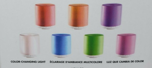 HOMEDICS ELLIA Voyage Ultrasonic Aroma Diffuser Starter Kit w/ 3 Oils - Relaxacare