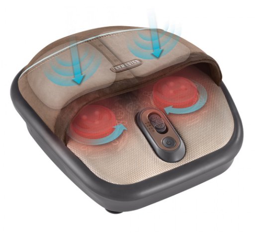 HOMEDICS Shiatsu & Air Compression Foot Massager with Heat - Relaxacare