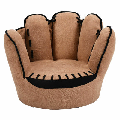 Household Five Fingers Baseball Glove Shaped Kids Leisure Upholstered Sofa - Relaxacare