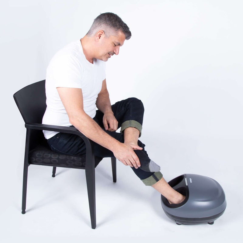 HUGE PROMO-truShiatsuPRO Foot Massager with Heat by TruMedic - Relaxacare