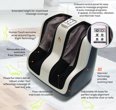 Human Touch-Reflex SOL Foot and Calf Massager - Relaxacare