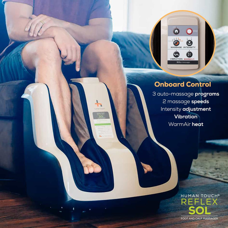 Human Touch-Reflex SOL Foot and Calf Massager - Relaxacare