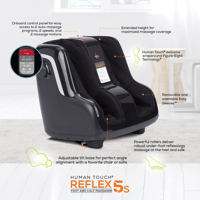 Human Touch-Reflex5s Foot and Calf Massager - Relaxacare