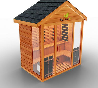 Hybrid 8PLUS Sauna-Steam and Infrared - Relaxacare