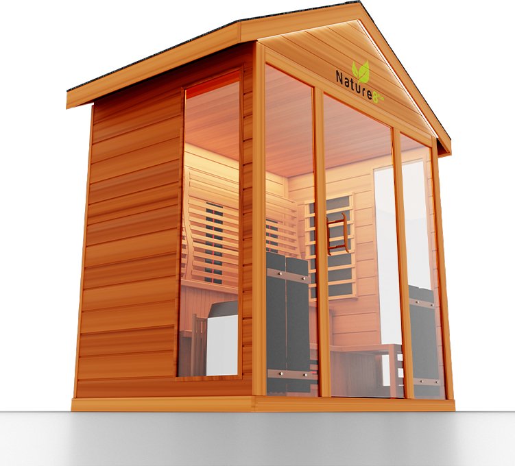 Hybrid 8PLUS Sauna-Steam and Infrared - Relaxacare