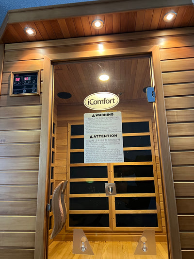 Demo unit-IComfort-Infrared 2 person sauna