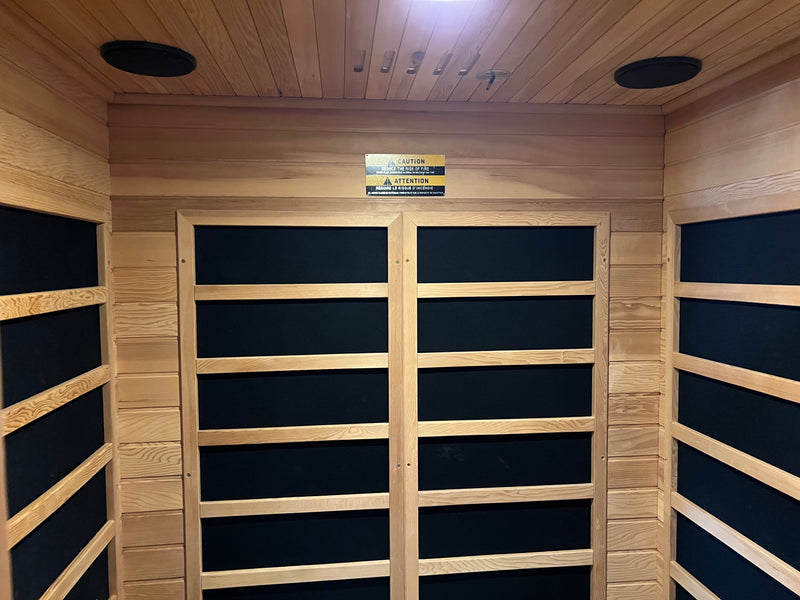 Demo unit-IComfort-Infrared 2 person sauna