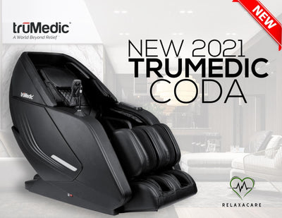 -Demo unit- V2 2023 Model-TruMedic Active 3D CODA Massage Chair-With Voice Control
