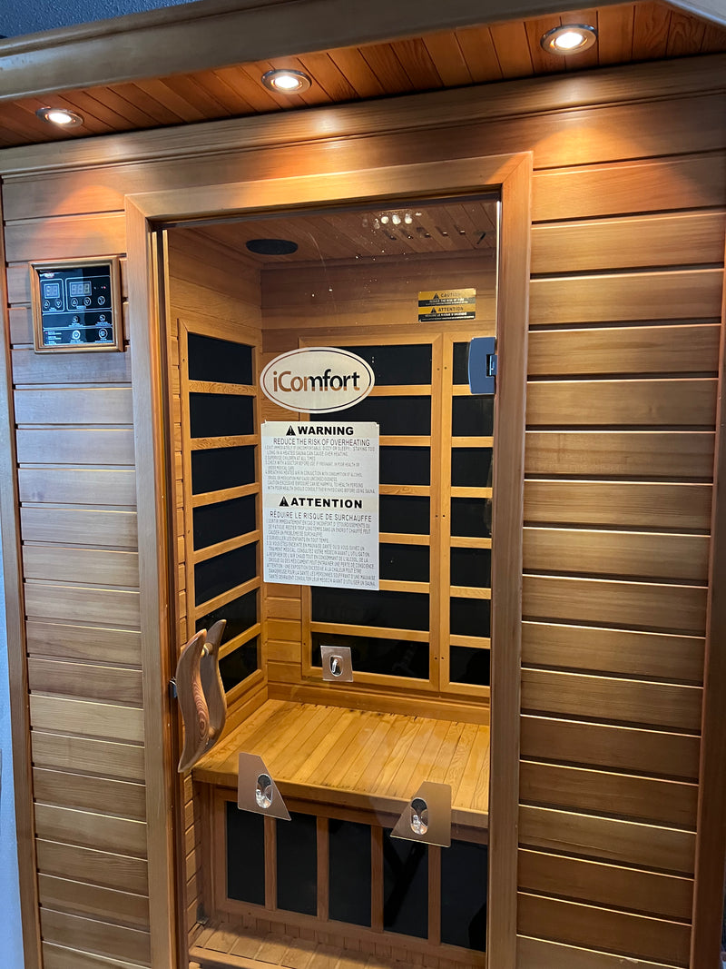 Demo unit-IComfort-Infrared 2 person sauna