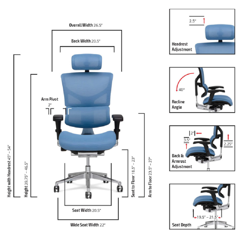 X Chair - X3 ATR MGMT OFFICE CHAIR