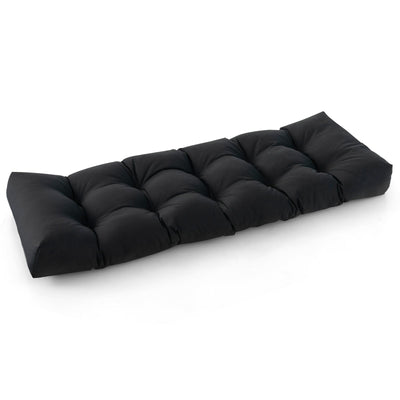 Indoor Outdoor Tufted Bench Cushion with Soft PP Cotton - Relaxacare