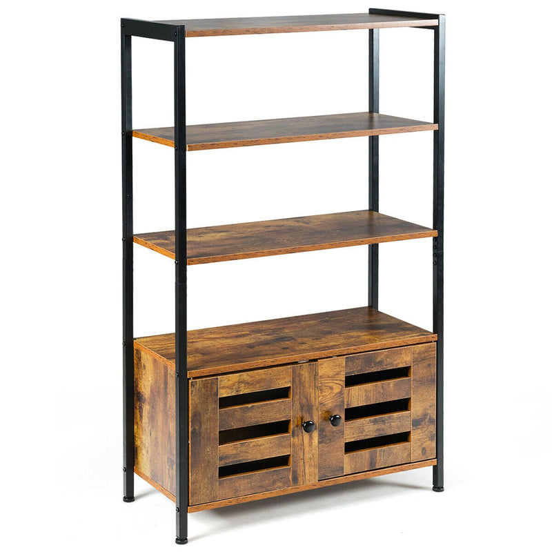 Industrial Storage Shelf with 2 Shutter Doors - Relaxacare