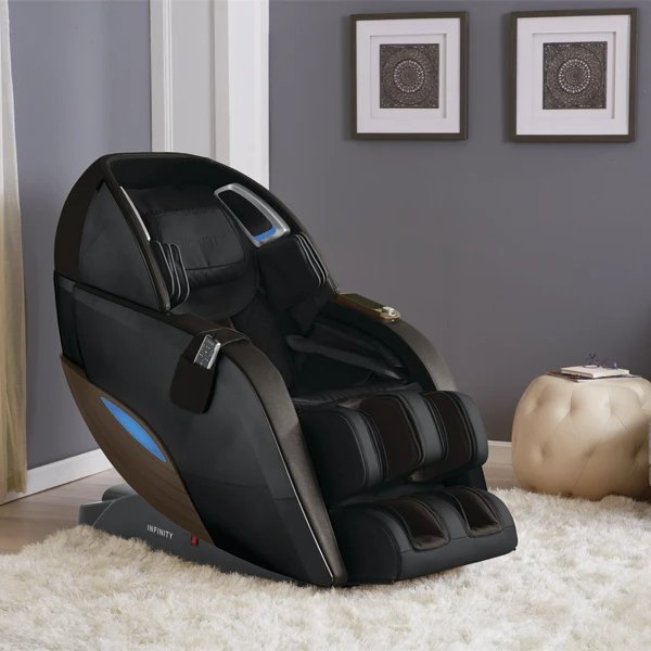 Infinity - Dynasty 4D - Full L-Track with TrueFit Body Scanning/Foot Extension Massage Chair - Relaxacare