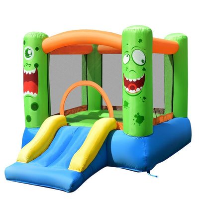 Inflatable Bounce House Jumper Castle Kids Playhouse without Blower - Relaxacare