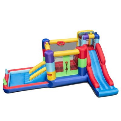 Inflatable Bounce House with 680W Blower and Ball Pit - Relaxacare