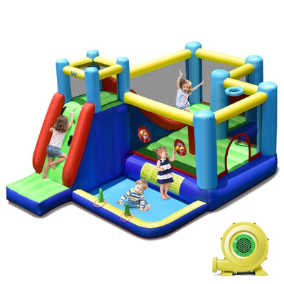 Inflatable Bounce House with 735W Blower - Relaxacare