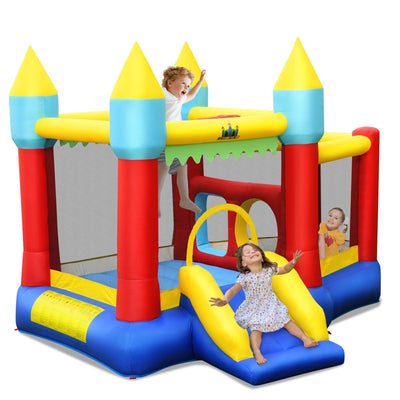 Inflatable Bounce Slide Jumping Castle Without Blower - Relaxacare