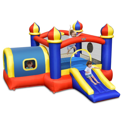Inflatable Castle Kids Bounce House with Slide Jumping - Relaxacare