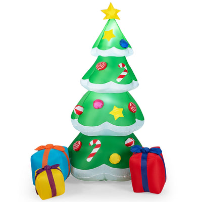 Inflatable Christmas Tree with 3 Gift Wrapped Boxes - Relaxacare