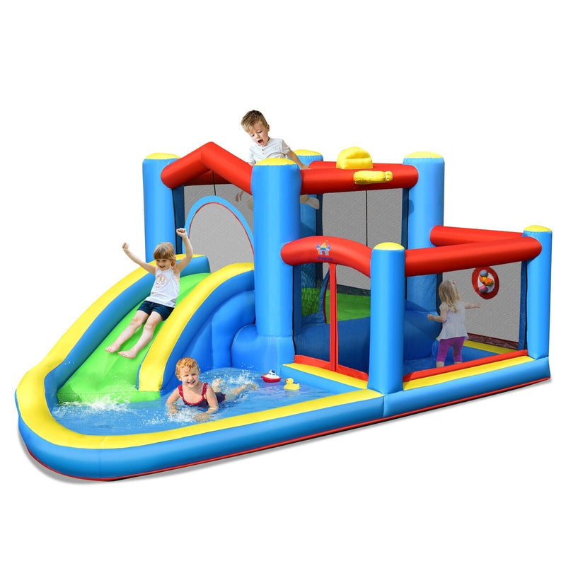 Inflatable Kids Water Slide Outdoor Indoor Slide Bounce Castle without Blower - Relaxacare