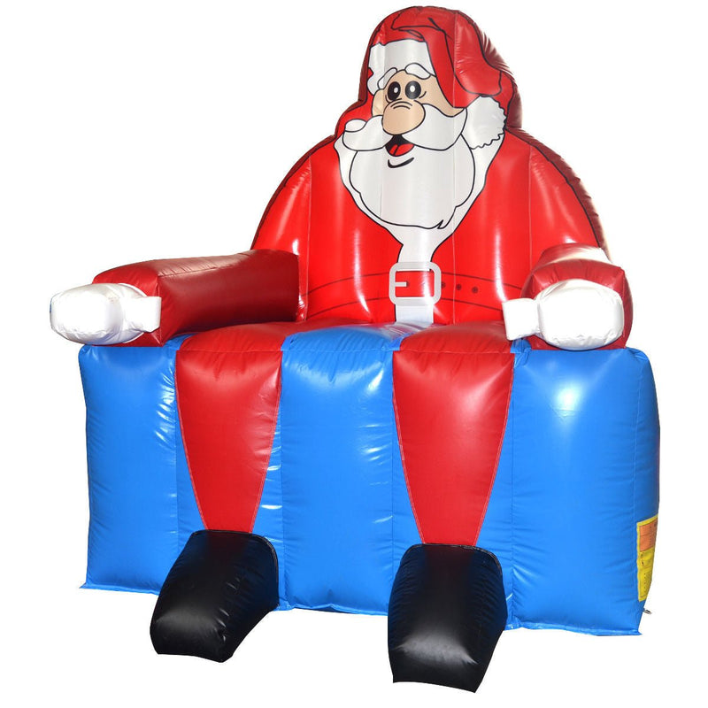 Inflatable Santa Claus Bounce House Christmas Jumper - Relaxacare