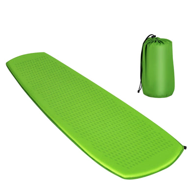 Inflatable Sleeping Pad with Carrying Bag-Green - Relaxacare