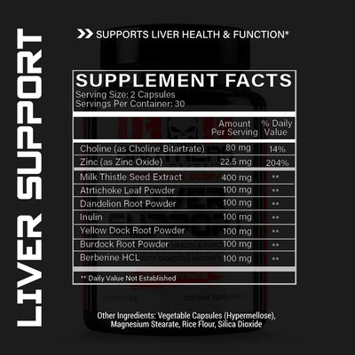 Iron Brothers - LIVER SUPPORT - Relaxacare