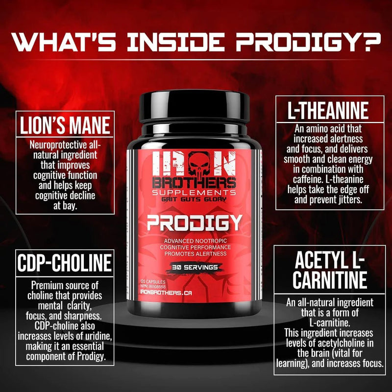 Iron Brothers - PRODIGY NOOTROPIC - Relaxacare