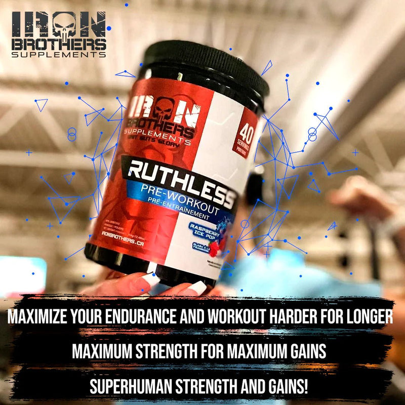 Iron Brothers - Ruthless Pre-Workout - Relaxacare