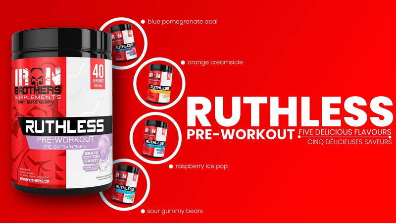 Iron Brothers - Ruthless Pre-Workout - Relaxacare