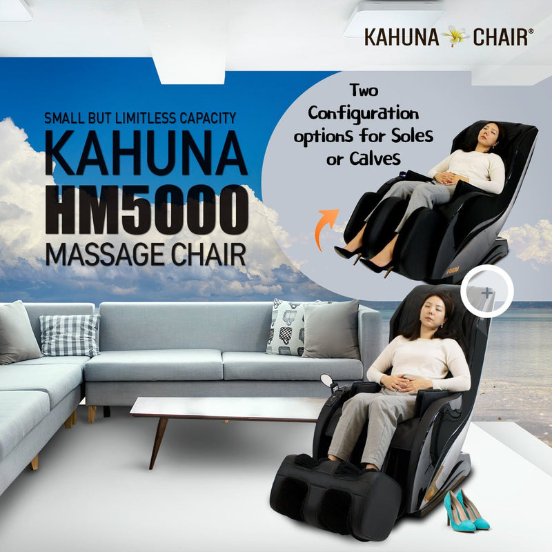 Kahuna HM-5000 Massage Chair-L track - Relaxacare