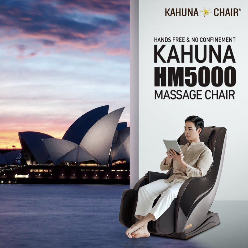 Kahuna HM-5000 Massage Chair-L track - Relaxacare