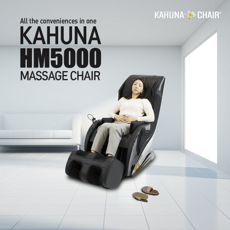 Kahuna HM-5000 Massage Chair-L track - Relaxacare