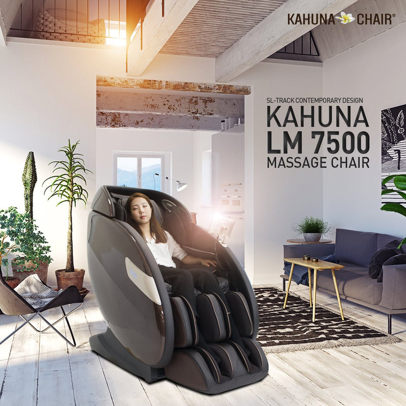 KAHUNA – LM-7500-Swedish/ Shiatsu Massage Chair - Relaxacare