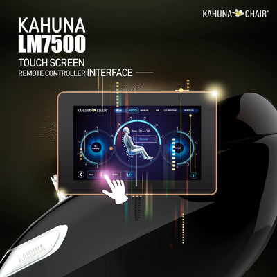 KAHUNA – LM-7500-Swedish/ Shiatsu Massage Chair - Relaxacare