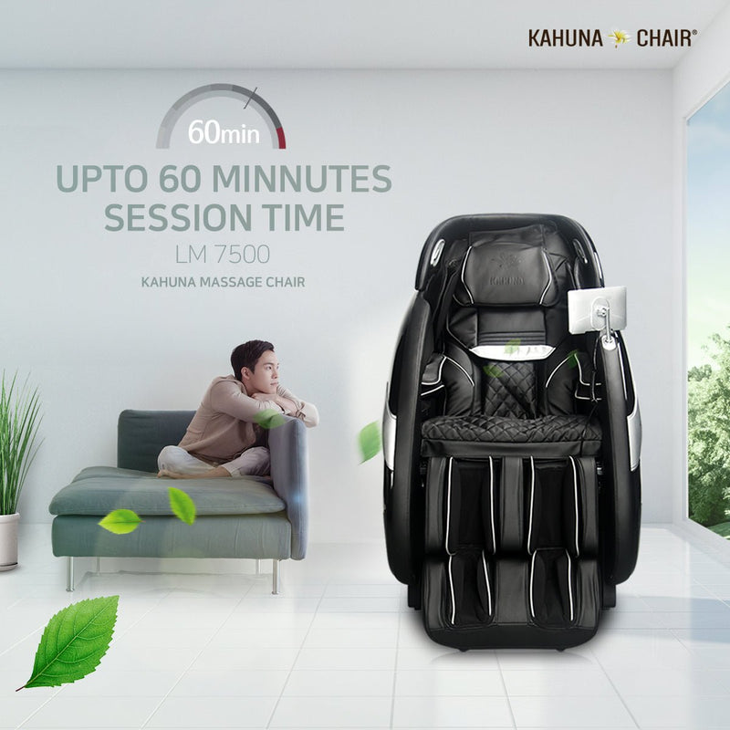 KAHUNA – LM-7500-Swedish/ Shiatsu Massage Chair - Relaxacare