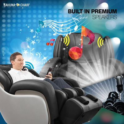 Kahuna LM-7800 Massage Chair- Specialized arm massage- Full stretch - Relaxacare