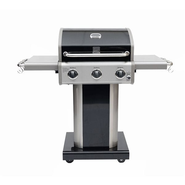 Kenmore Black 3-Burner 30,000 BTU Liquid Propane Gas Grill BBQ - Relaxacare