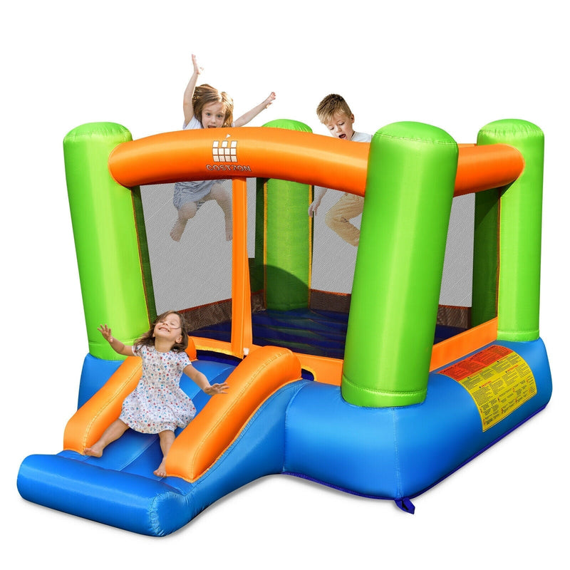 Kids Inflatable Bounce House without Blower for Indoor and Outdoor - Relaxacare