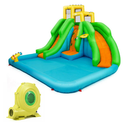 Kids Inflatable Water Park Bounce House with 480W Blower - Relaxacare