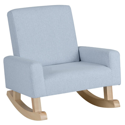Kids Rocking Chair with Solid Wood Legs - Relaxacare