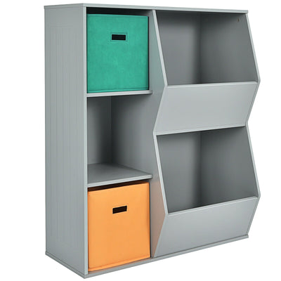 Kids Toy Storage Cabinet Shelf Organizer - Relaxacare