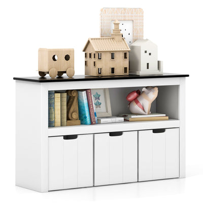 Kids Toy Storage Organizer with Blackboard Top - Relaxacare