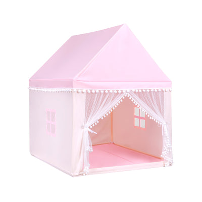 Large Playhouse Children Play Castle Fairy Tent Gift with Mat - Relaxacare