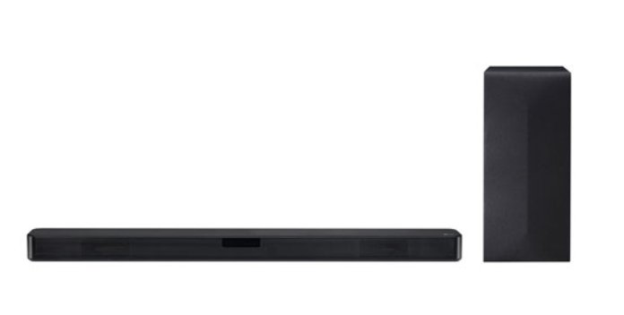 LG - SN4 300-Watt 2.1 Channel Sound Bar with Wireless Subwoofer - Relaxacare
