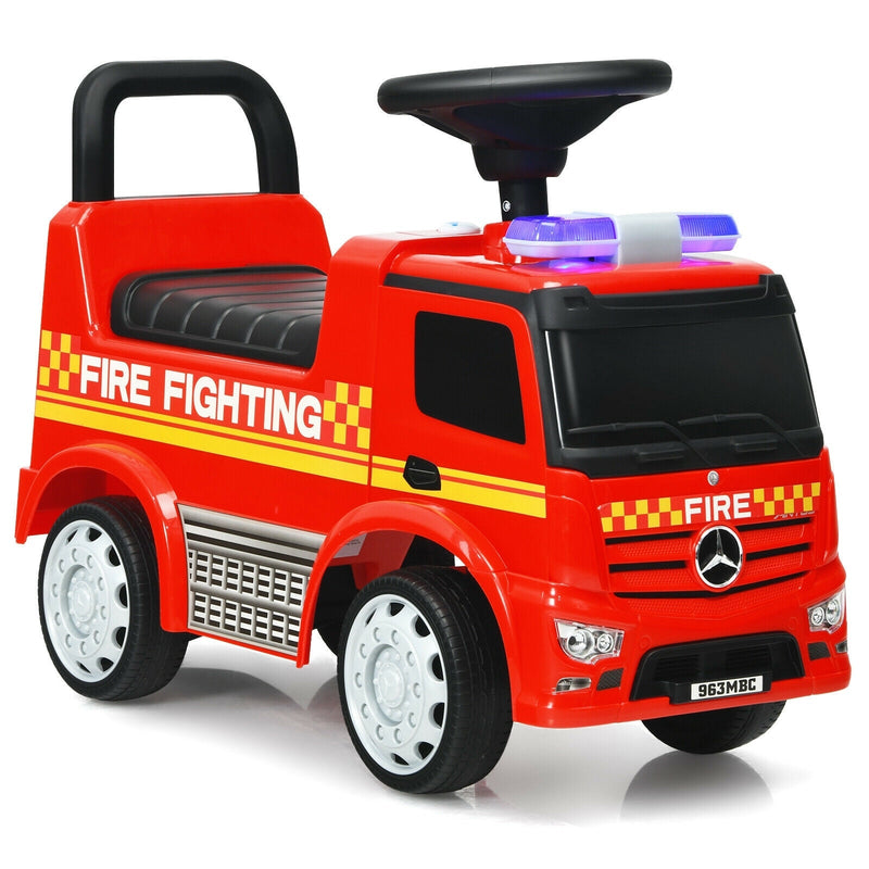 Licensed Mercedes Benz Kids Fire Engine Racer - Relaxacare