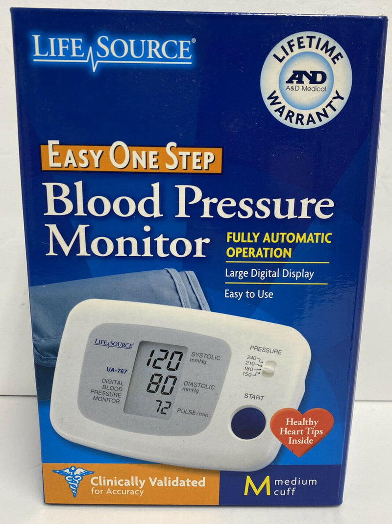 LifeSource- Easy One Step Blood Pressure Monitor UA-767 - Relaxacare