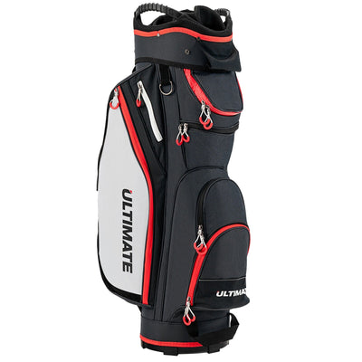 Lightweight and Large Capacity Golf Stand Bag-Black - Relaxacare