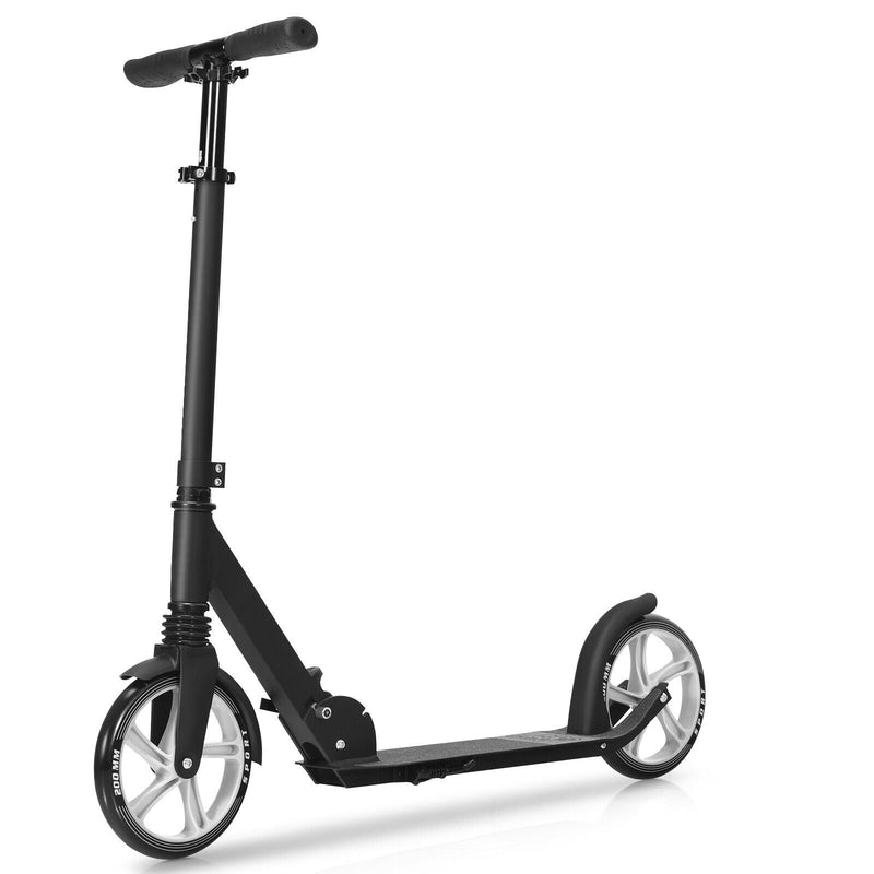 Lightweight Folding Kick Scooter with Strap and 8 Inches Wheel - Relaxacare