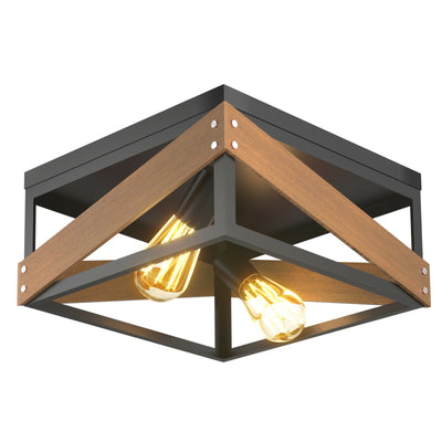 Living Room Adjustable Rustic Ceiling Geometric Lamp - Relaxacare